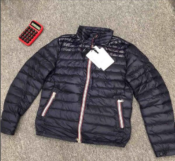 Men Stand Collar Down Coat waterproof Double Zippers Soft Warm Parkas Light Down Jacket Black Dark Blue Color size M-XXXL Outerwear
Men Stand Collar Down Coat waterproof Double Zippers Soft Warm Parkas Light Down Jacket Black Dark Blue Color size M-XXXL Outerwear