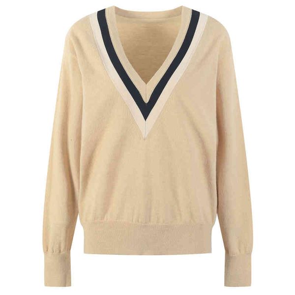 women's knits tees autumn and winter v-neck sweater long sleeve pullover loose french temperament western women's clothing n5tc, White
women's knits tees autumn and winter v-neck sweater long sleeve pullover loose french temperament western women's clothing n5tc, White