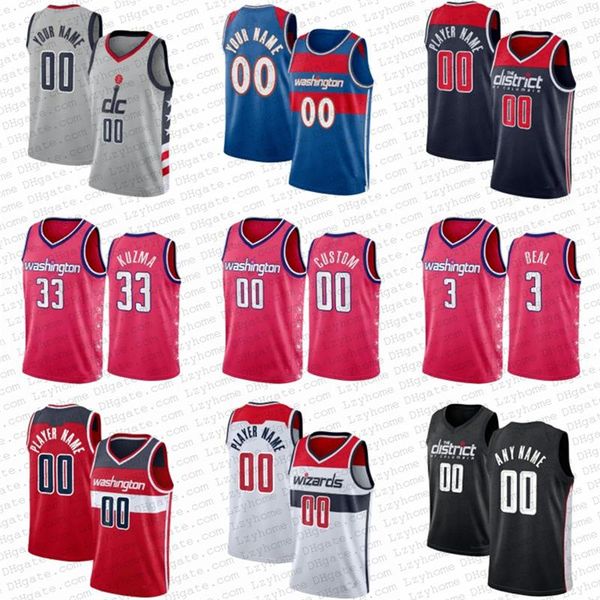 custom 3 bradley beal washingtons kyle kuzma wizard basketball jerseys kristaps porzingis caldwell-pope deni avdija rui hachimura corey kisp, Black;red
custom 3 bradley beal washingtons kyle kuzma wizard basketball jerseys kristaps porzingis caldwell-pope deni avdija rui hachimura corey kisp, Black;red