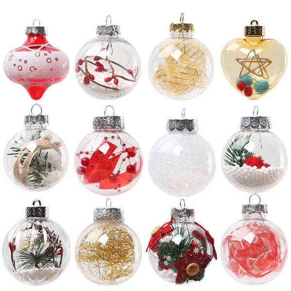 factory outlet new christmas ball transparent pendant pet6cm7cm8cm hollow round seamless plastic decorations
factory outlet new christmas ball transparent pendant pet6cm7cm8cm hollow round seamless plastic decorations