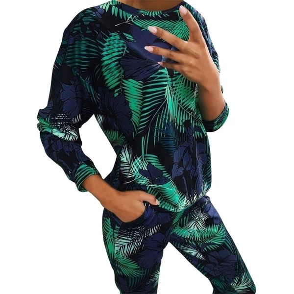 women two piece set print tracksuits autumn winter womens suits casual 2 piece set plus size and pants set suits #725 y200110, White 
women two piece set print tracksuits autumn winter womens suits casual 2 piece set plus size and pants set suits #725 y200110, White