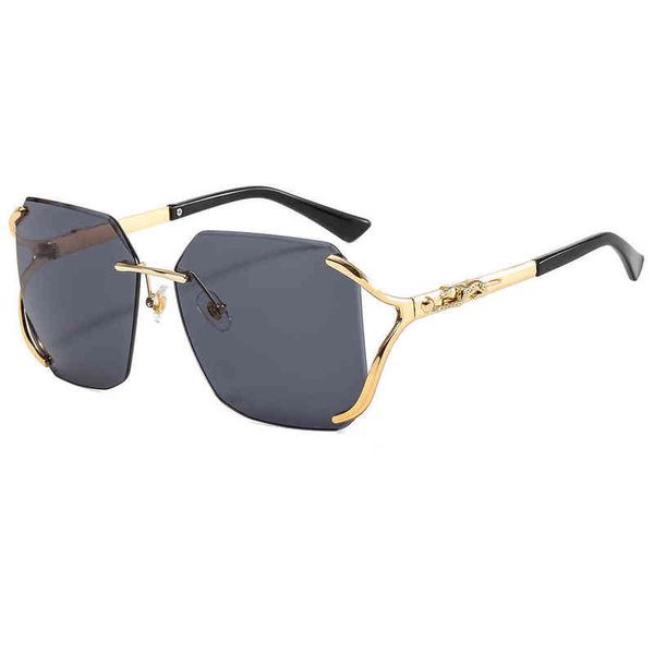 new elegant women's frameless cut leopard ocean glasses luxury brand designer punk sunglasses fashion shades uv400, White;black
new elegant women's frameless cut leopard ocean glasses luxury brand designer punk sunglasses fashion shades uv400, White;black