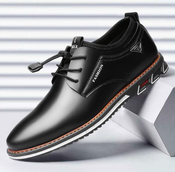 men new fashion oxford shoes business spring autumcasual soft-soled non-slip breathable footwear size 38-46, Black
men new fashion oxford shoes business spring autumcasual soft-soled non-slip breathable footwear size 38-46, Black