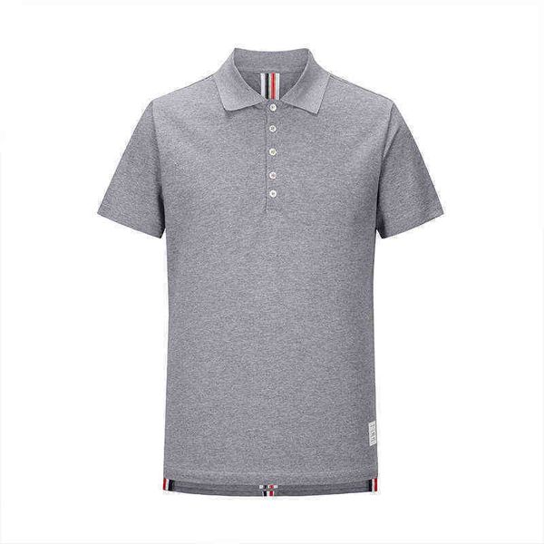 tb thom men t-shirt summer fashion brand pure cotton center back stripes gray blouses casual korean design polo t-shirt, White;black
tb thom men t-shirt summer fashion brand pure cotton center back stripes gray blouses casual korean design polo t-shirt, White;black