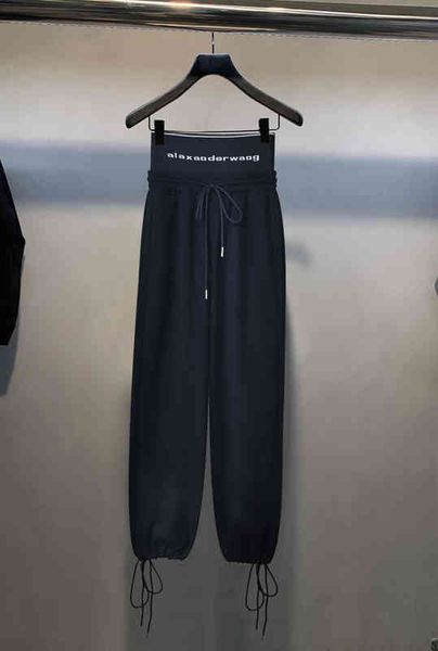 women's sweaters spring and autumn dang letter webbing casual pants women's drstring splicing sports harun, White;black
women's sweaters spring and autumn dang letter webbing casual pants women's drstring splicing sports harun, White;black