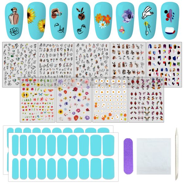 20 pcs semi cured gel nail stickers, 3d self-adhesive art design manicure diy nail decoration, polish stickers for women kids girls (11sheet, Red;gold
20 pcs semi cured gel nail stickers, 3d self-adhesive art design manicure diy nail decoration, polish stickers for women kids girls (11sheet, Red;gold