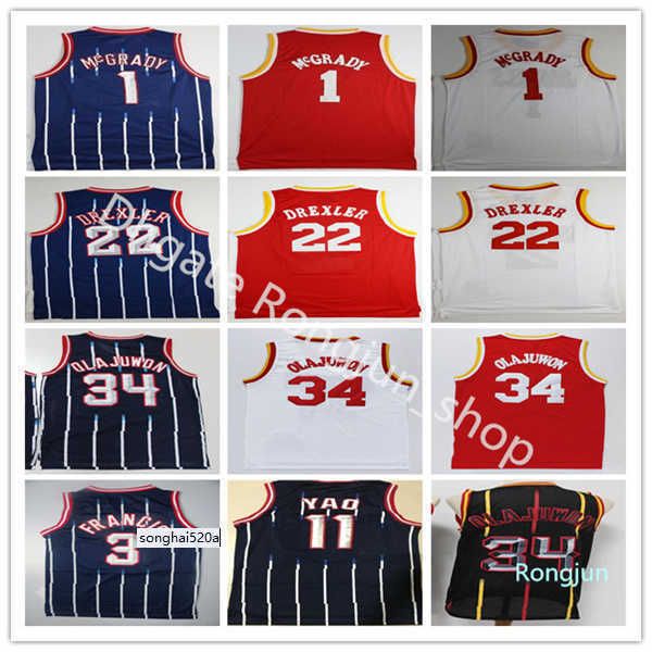 retro vintage classic basketball jerseys clyde 22 drexler hakeem 34 olajuwon tracy 1 mcgrady steve 3 francis yao 11 ming #13 harden jerseys, Black;red
retro vintage classic basketball jerseys clyde 22 drexler hakeem 34 olajuwon tracy 1 mcgrady steve 3 francis yao 11 ming #13 harden jerseys, Black;red
