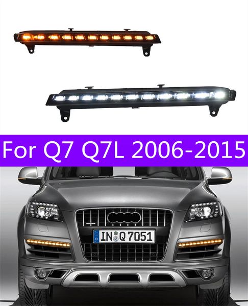 2 pcs car daytime running lights for q7 q7l 2006-20 15 drl led day light dynamic signal light start animation facelift
2 pcs car daytime running lights for q7 q7l 2006-20 15 drl led day light dynamic signal light start animation facelift