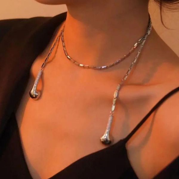 chains light luxury jewelry niche design creative earphone necklace women hip-hop accessories long men chain sweater chainchains, Silver
chains light luxury jewelry niche design creative earphone necklace women hip-hop accessories long men chain sweater chainchains, Silver