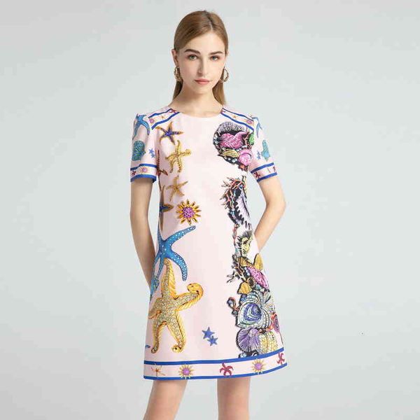 casual dresses pink short skirt women's wear spring and summer 2022 loose waist nail bead diamond studded starfish conch print dress 56, Black;gray
casual dresses pink short skirt women's wear spring and summer 2022 loose waist nail bead diamond studded starfish conch print dress 56, Black;gray