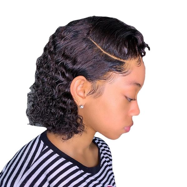 hd transparent lace wigs invisible lace front wigs short bob curly lace front human hair wig for women, Black
hd transparent lace wigs invisible lace front wigs short bob curly lace front human hair wig for women, Black