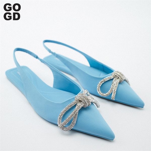 gogd brand fashion women sandals luxury flats diamond bowknot classic pointed toe pointy wedding shoes big size 220720, Black
gogd brand fashion women sandals luxury flats diamond bowknot classic pointed toe pointy wedding shoes big size 220720, Black