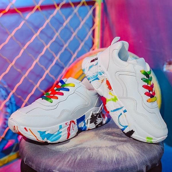 women shoes platform 5cm thick sole heel casual walking shoes sneakers chunky colorful vulcanized shoes spring autumn, Black;yellow
women shoes platform 5cm thick sole heel casual walking shoes sneakers chunky colorful vulcanized shoes spring autumn, Black;yellow