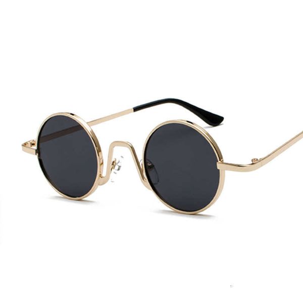 brand designer round sunglasses man woman metal sun glasses for female male small frame clear vintage punk, White;black
brand designer round sunglasses man woman metal sun glasses for female male small frame clear vintage punk, White;black