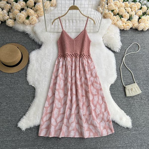 casual dresses 2022 holiday halter v-neck retro crochet hollow knit dress for women stitching midi leaf print female summer vestidos, Black;gray
casual dresses 2022 holiday halter v-neck retro crochet hollow knit dress for women stitching midi leaf print female summer vestidos, Black;gray