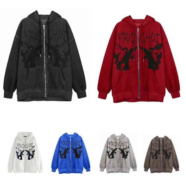 2021 new hoodie sweater women's loose street sports zipper cardigan jacket women, Black
2021 new hoodie sweater women's loose street sports zipper cardigan jacket women, Black