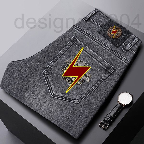 men's jeans designer spring / summer 2021 trendy slim fit new grey soft personality elastic small leg straight pants men 9iww, Blue
men's jeans designer spring / summer 2021 trendy slim fit new grey soft personality elastic small leg straight pants men 9iww, Blue