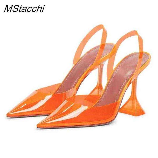 summer pvc transparent shoes for women cup heeled slingbacks pointed toe women pumps jelly shoes high heels party prom shoes t220730, Black
summer pvc transparent shoes for women cup heeled slingbacks pointed toe women pumps jelly shoes high heels party prom shoes t220730, Black
