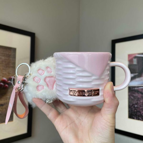 2021 starbucks cup cherry blossom season pink picnic blue mug water cup with pendant bag 290ml
2021 starbucks cup cherry blossom season pink picnic blue mug water cup with pendant bag 290ml