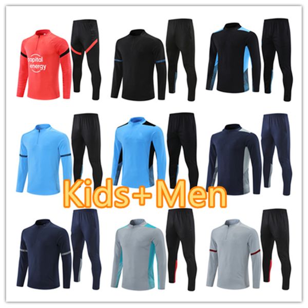 2021 2022 mens and kids soccer tracksuit jersey sets 2122 men football jerseys training tracksuits jacket set chandal futbol survetement foo, Black
2021 2022 mens and kids soccer tracksuit jersey sets 2122 men football jerseys training tracksuits jacket set chandal futbol survetement foo, Black