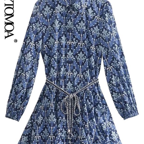 women fashion with belt printed ruffled mini dress vintage long sleeve buttonup female dresses vestidos mujer 220526, Black;gray
women fashion with belt printed ruffled mini dress vintage long sleeve buttonup female dresses vestidos mujer 220526, Black;gray