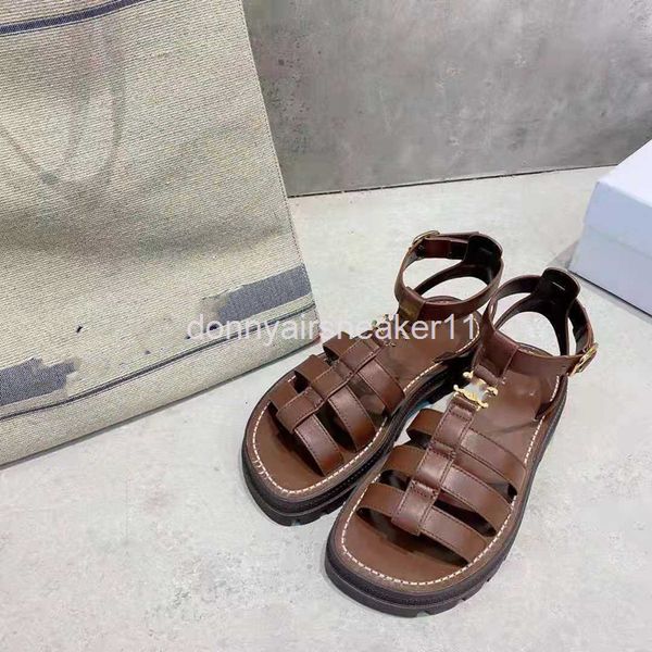 sandals gao ding ashigo's same summer flat bottomed hollow leather roman sandals for women, Black
sandals gao ding ashigo's same summer flat bottomed hollow leather roman sandals for women, Black