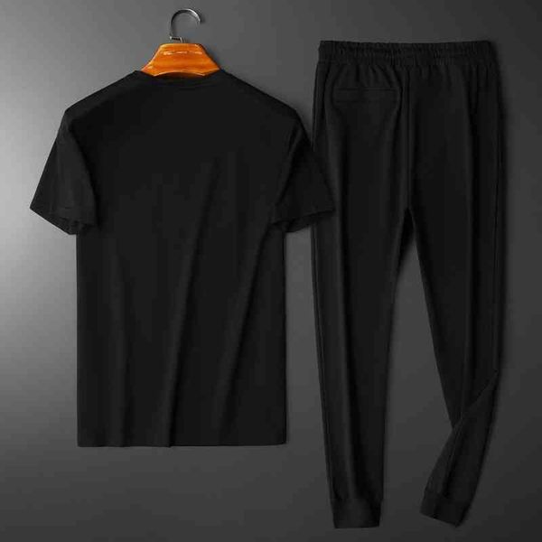 men's clothing brand 2022 summer new simple european fashion men's mercerized cotton leisure sports suit, Gray
men's clothing brand 2022 summer new simple european fashion men's mercerized cotton leisure sports suit, Gray
