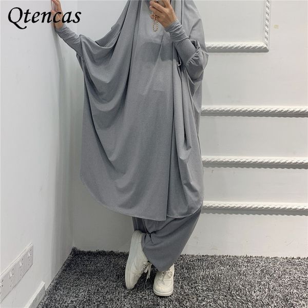 long khimar hijab paryer garment 2 piece muslim sets women abaya dress pant suits abayas islamic clothing jilbab djellaba femme, Red
long khimar hijab paryer garment 2 piece muslim sets women abaya dress pant suits abayas islamic clothing jilbab djellaba femme, Red