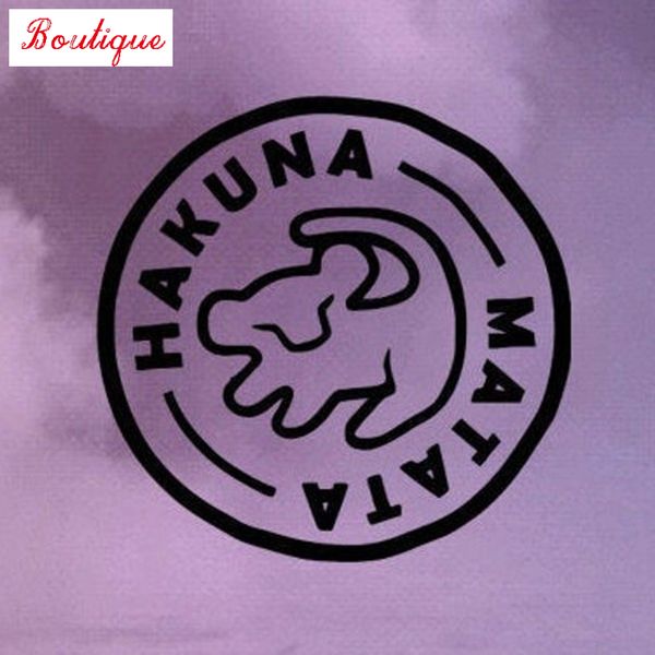 black / silver lion king hakuna matata vinyl car stickers, car windshield decorative waterproof fun stickers, new s1291
black / silver lion king hakuna matata vinyl car stickers, car windshield decorative waterproof fun stickers, new s1291
