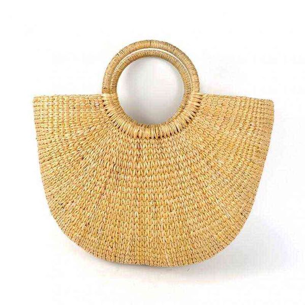 casual half moon straw woven women's handbag rattan straw handmade bags for women 2020 handle lady hand bag sac a main femme g220524
casual half moon straw woven women's handbag rattan straw handmade bags for women 2020 handle lady hand bag sac a main femme g220524