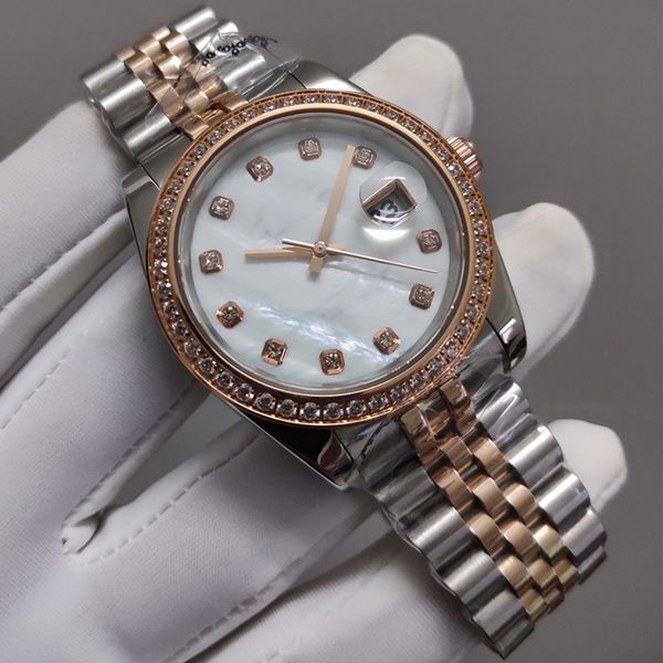 dropshipping ladies watch automatic movement 36mm woman quartz designer watches with box super sapphire waterproof diamond steel wristwatche, Slivery;brown
dropshipping ladies watch automatic movement 36mm woman quartz designer watches with box super sapphire waterproof diamond steel wristwatche, Slivery;brown