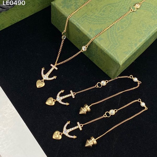 novelty anchor designer necklace metal chain long ear line earrings diamond love pendants eardrop, Black
novelty anchor designer necklace metal chain long ear line earrings diamond love pendants eardrop, Black