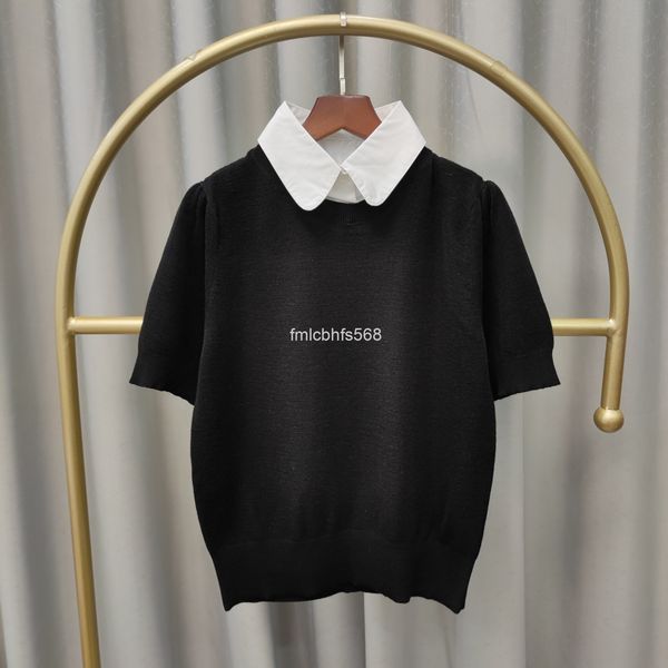 women's knits & tees autumn college style polo collar black white short sleeve simple age reducing professional wear t-shirt knitted
women's knits & tees autumn college style polo collar black white short sleeve simple age reducing professional wear t-shirt knitted