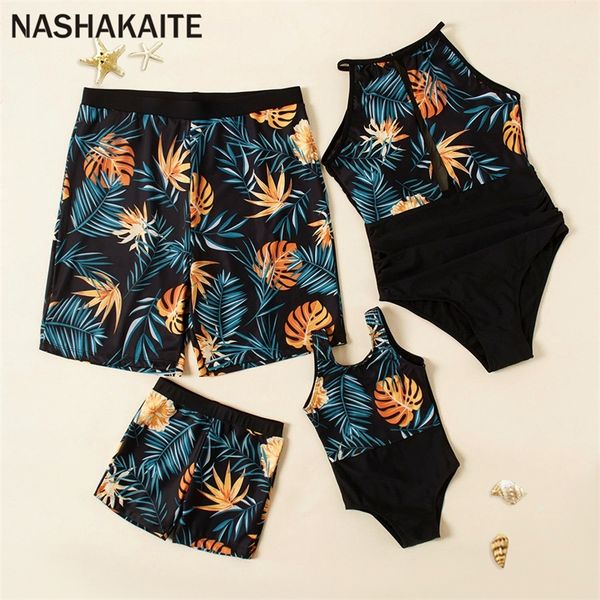 family matching clothes swimsuits mother and daughter clothes leaf print for father son swim shorts mommy and me bathing suits 220531, Blue
family matching clothes swimsuits mother and daughter clothes leaf print for father son swim shorts mommy and me bathing suits 220531, Blue