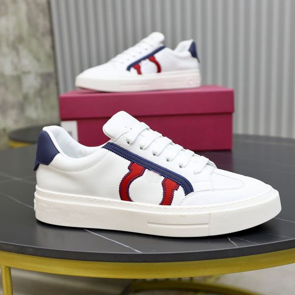 super quality lace up gancini sneaker shoes men's outdoor sports calfskin leather skateboard walking technical mesh comfort footwear bo, Black
super quality lace up gancini sneaker shoes men's outdoor sports calfskin leather skateboard walking technical mesh comfort footwear bo, Black