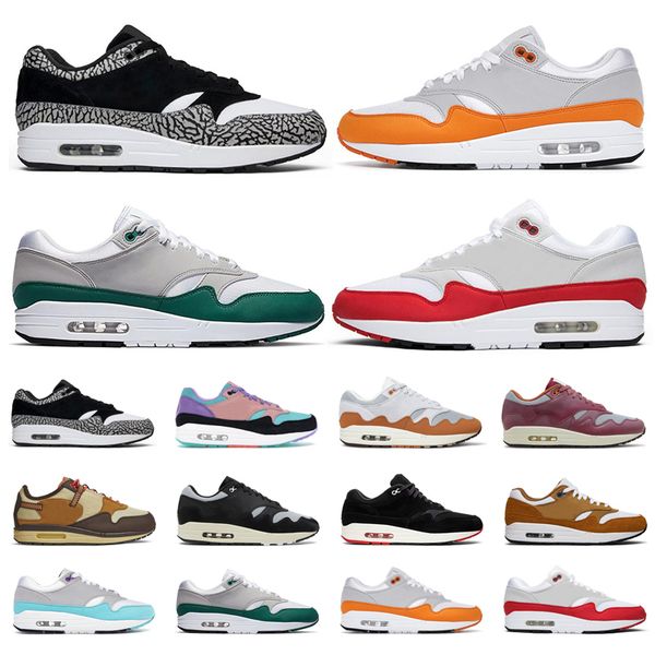 1 87 running shoes 1s patta men women anniversary aqua orange green black bred brown elephant patch monarch night maroon noise aqua parra me
1 87 running shoes 1s patta men women anniversary aqua orange green black bred brown elephant patch monarch night maroon noise aqua parra me