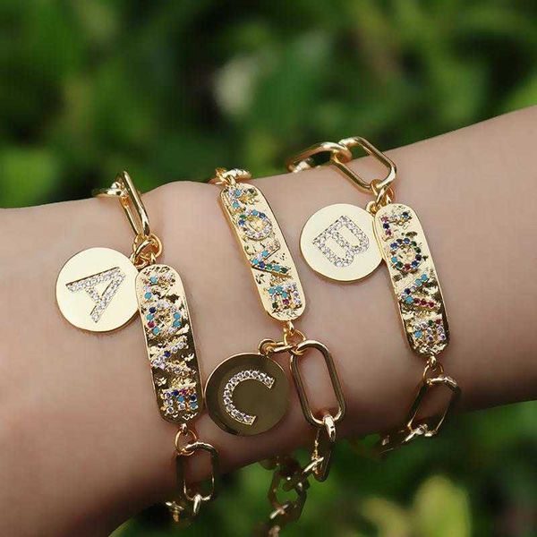 charm bracelets love initial 26 letter bracelet origin jewelry paperclip chain cz name bra with cubic zirconia pulsera disc charms, Golden;silver
charm bracelets love initial 26 letter bracelet origin jewelry paperclip chain cz name bra with cubic zirconia pulsera disc charms, Golden;silver