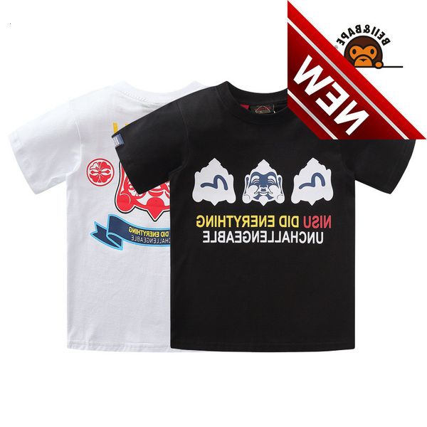 bell & bap summer middle school children's fashion brand wear evisur cartoon printed t-shirt for boys and girls, White;black
bell & bap summer middle school children's fashion brand wear evisur cartoon printed t-shirt for boys and girls, White;black