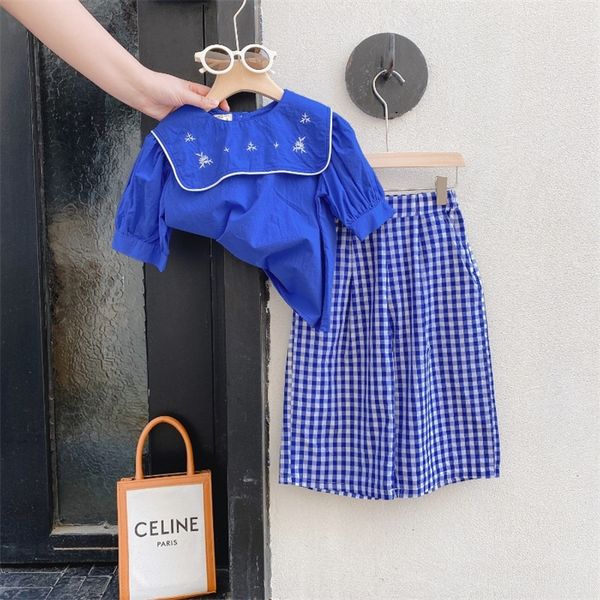 girls clothing set summer fashion short sleeve shirt wide leg pants toddler girl outfits kids clothes girls 2pcs 27y 220525, White
girls clothing set summer fashion short sleeve shirt wide leg pants toddler girl outfits kids clothes girls 2pcs 27y 220525, White