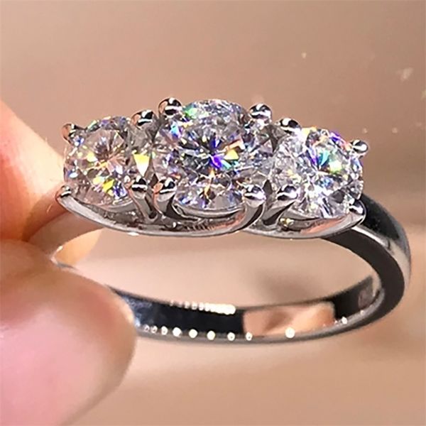 18k au750 white gold women ring diamonds 3 pcs 1 carat round classic wedding party engagement anniversary ring trendy 220816, Slivery;golden
18k au750 white gold women ring diamonds 3 pcs 1 carat round classic wedding party engagement anniversary ring trendy 220816, Slivery;golden