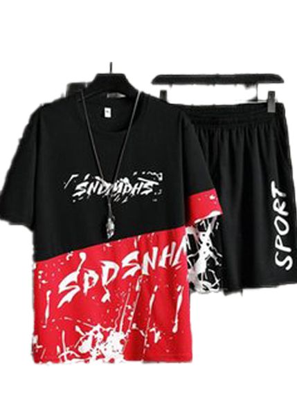 men's tracksuits sets summer fitness wear sports suits short-sleeved t-shirt shorts quick-drying two piece outfits, Gray
men's tracksuits sets summer fitness wear sports suits short-sleeved t-shirt shorts quick-drying two piece outfits, Gray