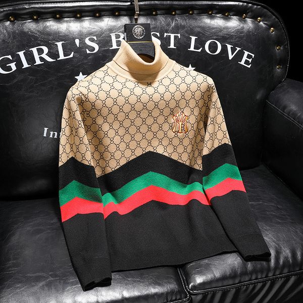 men's sweaters designer 21033 lily's family keeps pushing autumn and winter sweaters. p135 control 188 has 4xl can wear 210 kg ubg, White;black
men's sweaters designer 21033 lily's family keeps pushing autumn and winter sweaters. p135 control 188 has 4xl can wear 210 kg ubg, White;black