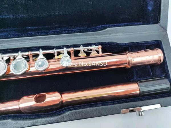 gold lacquer flute c closed holes split e brand 16 keys professional musical instrument flute with case
gold lacquer flute c closed holes split e brand 16 keys professional musical instrument flute with case
