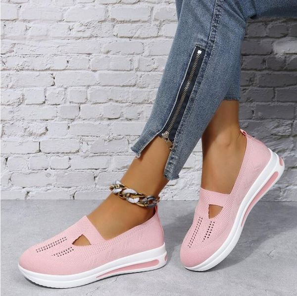 2022 women fashion vulcanized sneakers platform solid color flats ladies shoes casual breathable wedges ladies walking sneakers, Black
2022 women fashion vulcanized sneakers platform solid color flats ladies shoes casual breathable wedges ladies walking sneakers, Black