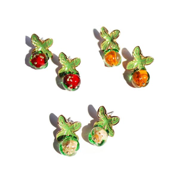 stud persimmon persimmon ruyi earpins beads lovely small cross daily drop glaze green leafy sweet girl studs earrings a102, Golden;silver
stud persimmon persimmon ruyi earpins beads lovely small cross daily drop glaze green leafy sweet girl studs earrings a102, Golden;silver