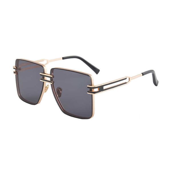2022 frameless large square metal hollow leg sunglasses women's net red personalized glasses fashion sunglasses men, White;black
2022 frameless large square metal hollow leg sunglasses women's net red personalized glasses fashion sunglasses men, White;black