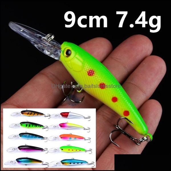 baits lures fishing sports outdoors 10 color 9cm 7.4g minnow hooks fishhooks 8 hook lure hard pesca tackle bu25 drop delivery 2021 fyojl
baits lures fishing sports outdoors 10 color 9cm 7.4g minnow hooks fishhooks 8 hook lure hard pesca tackle bu25 drop delivery 2021 fyojl
