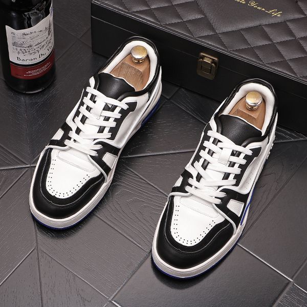 luxury designers dress wedding party shoes fashion white sports casual sneakers round toe thick bottom business leisure driving walking loaf, Black
luxury designers dress wedding party shoes fashion white sports casual sneakers round toe thick bottom business leisure driving walking loaf, Black
