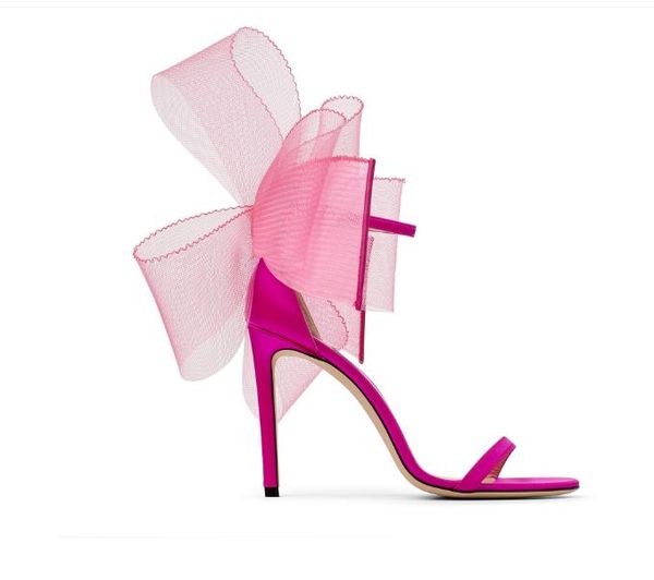 large mesh bow pink silk high heels shoes women's new style pointed toe stiletto with a word belt women's dress banquet high-heele, Black
large mesh bow pink silk high heels shoes women's new style pointed toe stiletto with a word belt women's dress banquet high-heele, Black