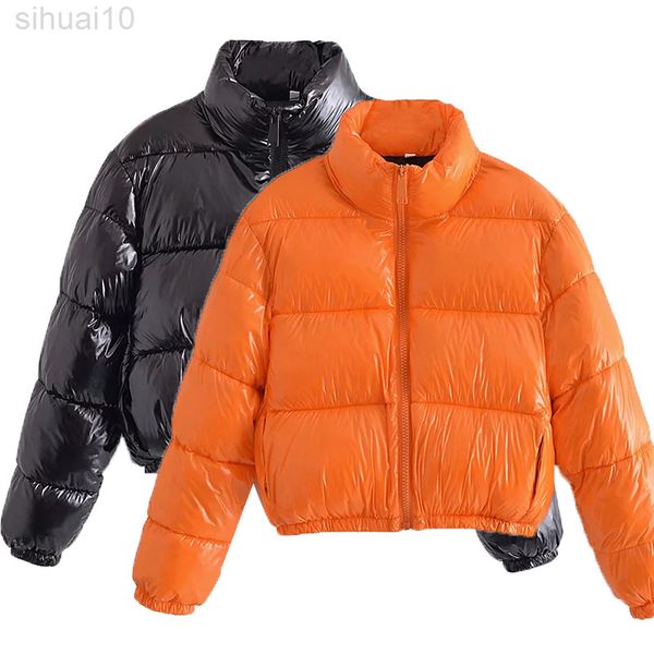 winter women's jackets thick sequins coat ladies fashion cropped black outwear solid jacket warm coat zipper woman jacket l220730
winter women's jackets thick sequins coat ladies fashion cropped black outwear solid jacket warm coat zipper woman jacket l220730